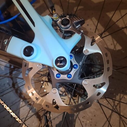 مسامير دوارة لفرامل قرص الدراجة، M5 × 10 مم برغي دوار للدراجة على الطرق والدراجات الجبلية، (أسود) in Kuwait