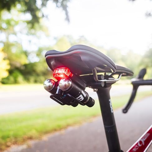 طقم نفخ ثاني أكسيد الكربون من صاروخ الهواء للدراجات الجبلية والطرق والحصى - متوافق مع صمام بريستا وشرايدر - طقم إصلاح إطارات الدراجات سهل الاستخدام - يتضمن دعامة تثبيت وخراطيش ثاني أكسيد الكربون 16 جم in Kuwait