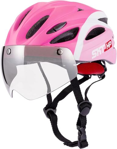 Toddler Bike Helmet, Adjustable Helmet for Kids and Youth with Detachable Magnetic Goggles, Bicycle Cycling Skate Scooter Skateboard Helmet for Boys and Girls in Saudi Arabia