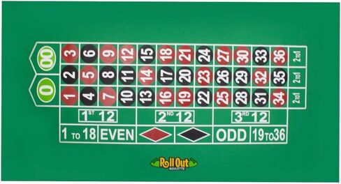 Roll Out Gaming No-Slip Rubber Foam Casino Table Top Layout in Saudi Arabia