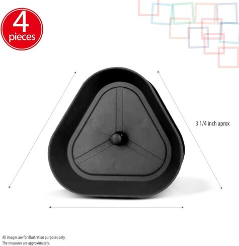 حامل حر اليدين على شكل مثلث لأوراق اللعب. صينية حامل بطاقات الألعاب مثالية للأطفال كبار السن، كاناستا، أونو، بوكر، الأطفال الكبار. الربيع التلقائي. زوايا مدورة. in Kuwait