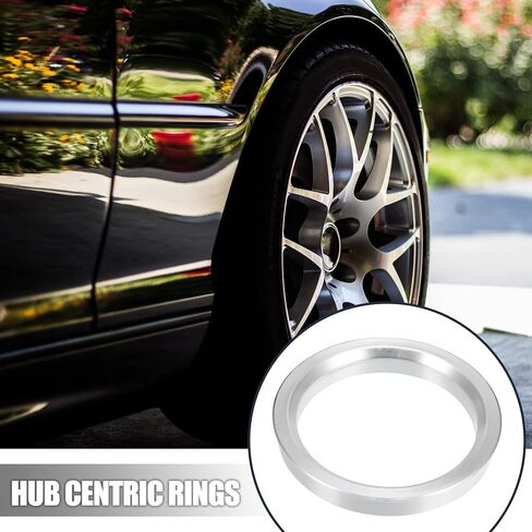 X AUTOHAUX 4pcs OD 70.6mm to ID 54.1mm Aluminium Alloy Car Hub Centric Rings Wheel Bore Center Spacer in Saudi Arabia