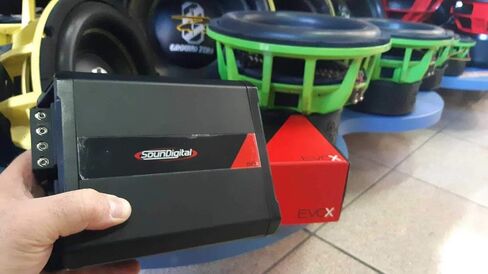 مكبر صوت للسيارة Soundigital 1200.4 Evox 4 أوم 4 قنوات (متجدد) in Kuwait