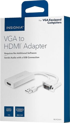 INSIGNIA VGA to HDMI Adapter - Model: NS-PCAVH in Saudi Arabia