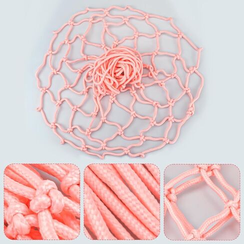 2pcs Luminous Basketball Net, Nightlight Basketball Net, Durable Replacement Basketball Net for Indoor and Outdoor (2 Colors) in Saudi Arabia