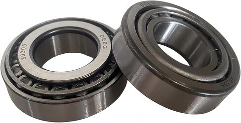 مجموعة واحدة 30205 محامل تناسب مجموعة محور عجلة المقطورة مقاس 25 مم، وختم TC30x52x10 مم، وغطاء غبار OD 52 مم ودبوس كوتر.... in Saudi Arabia