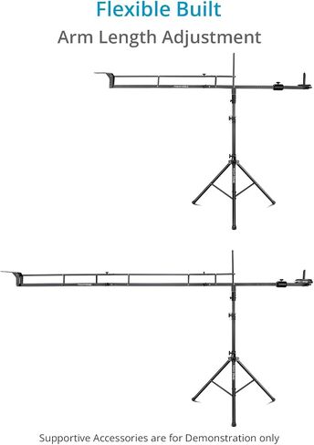 PROAIM 12' Vega Video Camera Jib Crane for Videomakers & Filmmakers. Payload up to 4kg / 8.8lb. (JB-VG12-01) in Saudi Arabia