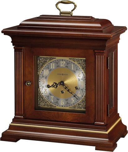 Howard Miller Thomas Tompion Mantel Clock 612-436 – Windsor Cherry with Key-Wound, Triple-Chime Movement in Saudi Arabia