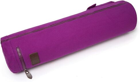 Yoga Mat Bag,Full-zip Exercise Yoga Mat Carrier Bag - Double Storage Pocket,Easy Access Zipper, Adjustable Shoulder Strap and Handle,Fits Most Mats in Saudi Arabia