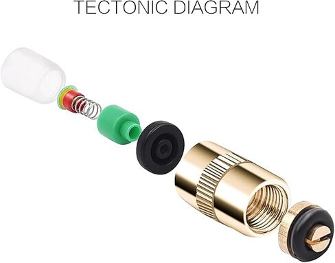 Carreno 4pcs New Car All Copper Material Tire Pressure Caps 35 PSI 2.4 Bar TPMS Tire Pressure Monitor Sensor Indicator 3 Color Eye Alert in Saudi Arabia