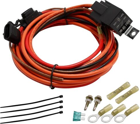 Fuel Pump Relay Assembly 40A Relay 30A Fuse Replacement for 12V System P/N 30247 Electric Fuel Pump Wiring Harness Relay Kit Waterproof Relay Switch Kit in Saudi Arabia
