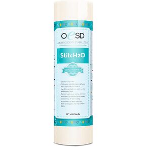 OESD StitcH2O Wash Away Water Soluble Embroidery Topper 12" x 10 yd Roll