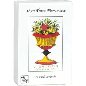 1870 Tarot Piemontese & Guide | بطاقات تارو خمر