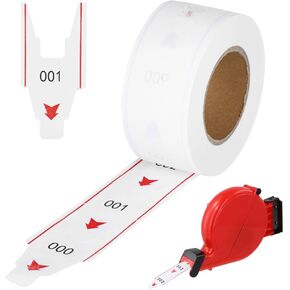 خذ علامة مكونة من 3 أرقام على تذاكر Matic لـ Dispenser ، 1 Roll 2000 Tickets 2 مجموعات 000-999 ، إدارة قائمة الانتظار للمطعم ، قسم مشغول ، بنك