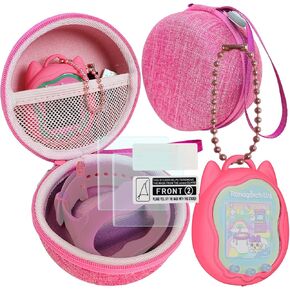 غلاف السيليكون وحالة حمل لـ Tamagotchi Uni التفاعلية للحيوانات الأليفة الافتراضية ، واقي الشاشة لـ Tamagotchi Uni Digital Pet (Pink) in Kuwait