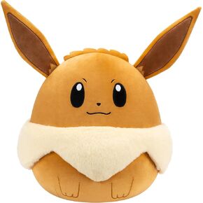 Squishmallows Original 14in Eevee Pokémon Plush - Ultrasoft الرسمي Jazwares Plush (كبير)