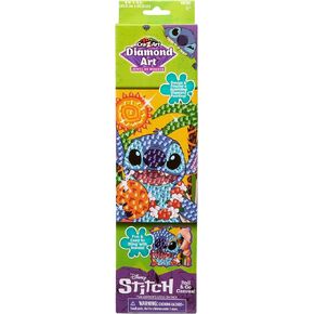 CRA-Z-Art Disney Stitch Gem Gem by Number Kit 8 "× 8" قماش ، DIY Diamond Art Jewel by Number Art ، Creative Gem Craft ، Great Hays for Birth For Girls and Boys Ven