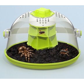 مراقبة الحلزون Terrariums صندوق تربية ، مستدير طقم المبتدئين ، صندوق التغذية الحلزون ، مثالي للقواقع ، الخنافس ، العناكب ، صندوق صغير لحشرات الزواحف البيئية