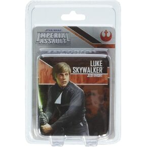لعبة Star Wars Imperial Assault Board Game Luke Skywalker Jedi Knight Ally Pack-لعبة إستراتيجية الخيال العلمي الملحمية للأطفال والبالغين ، تتراوح أعمارهم بين 14 عامًا ، 1-5 لاعبين ، 1-2 ساعة اللعب ، التي صنعتها ألعاب الرحلة الخيالية