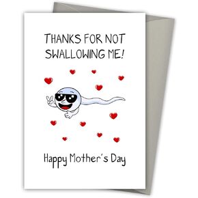 بطاقة عيد الأم لأمي من الابن الابن ، بطاقات عيد الأم First First First for For From Hears ، Home Mothers Day Gifts for Mom Happy Mother's Barning Cards ، أفكار هدايا الأمهات الرائعة