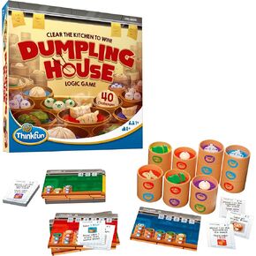 منزل ThinkFun Dumpling: لعبة التراص من أوامر المقاصة للأطفال الذين تتراوح أعمارهم بين 8 سنوات