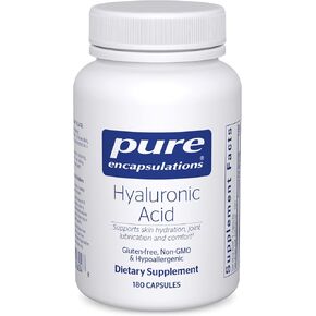Pure Encapsulations Hyaluronic Acid - for Skin Hydration, Joint Lubrication & Joint Health* - Effective Absorption - Gluten Free - Vegan & Non-GMO - 60 Capsules in Kuwait