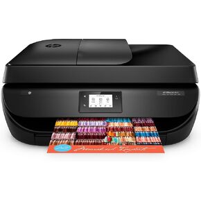 HP OfficeJet 4655 Wireless All-in-One Printer و Color Inkjet و Copy أو Scan و Fax و Printing للهاتف المحمول واستخدام المكتب المنزلي (متجدد)
