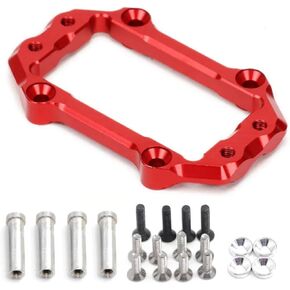 تم تعيين Mount Servo Mount Aluminium لـ 1/8 Arrma Kraton Outcast Talion Typhon ， 1/7 Mijave 6S Pression ، استبدال #ARA320574 AR320430 (Navy Blue)