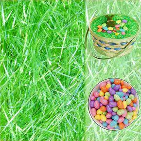 Ausejopeac Easter Grass Plastic Craft Plact for Basket Filling ، Wrapp Hights for Easter Basket Eggs Decor