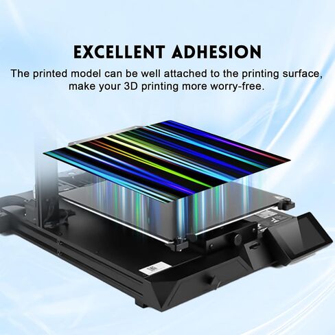 Ideaformer Double Sided Textured PEO PET Spring Steel Plate 310x310mm，Diamond PEO+Carbon Fiber PET Build Plate for Artillery Sidewinder X1 X2 for Creality CR-10 CR-10S Anet A8 Plus in Kuwait