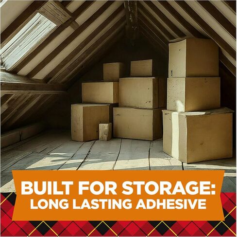 Scotch Long Long Storage Backing Tape ، صناديق نقل شريط تخزين ، 1.88 في × 54.6 ياردة ، 6 لفات in Kuwait
