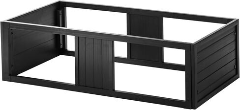 New Age Pet ECOFLEX Large Black Mojave Stacker for Reptile Habitats | 10 Year Limited Manufacturer's Warranty | Stackable Design, Accommodates Lighting Set-Up in Kuwait