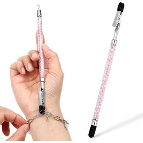 أداة مساعد سوار ، Pink Jewelry Clasp Helper مقاوم للصدأ أداة مساعدة على نفسك باركت سؤفة مساعدة في قلادة ، شاهد