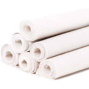 6 PCS Linen Linen Needwork Fabric و Squً in Kuwait