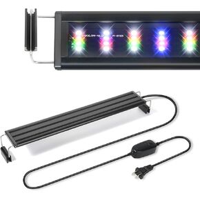 AQUANEAT LED Aquarium Light for 12 to 16 Inch Fish Tank, Full Spectrum Fish Tank Light, with Daylight Moonlight Mode