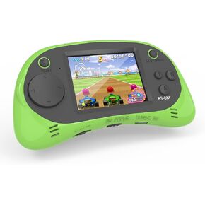 ألعاب الأطفال المحمولة 16 بت ألعاب الفيديو الرجعية مع 220 ألعاب إلكترونية HD - 2.5 '' LCD Portable Travel Games Hompts for Boys Girls Ages 4-12