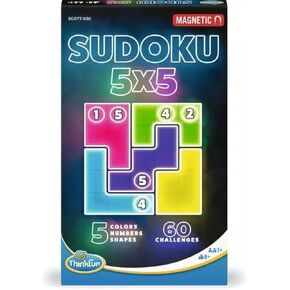 Thinkfun Sudoku 5x5 لغز السفر المغناطيسي