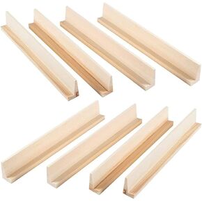 Toyandona Wooden Domino Drays ، مجموعة من 8 قطار مكسيكي Domino Trays Racks Wooden Domino Molevers لألعاب الطاولة الكلاسيكية الملحقات Dominoes