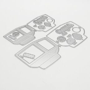 Kscraft 2025 مايو يشرب الصيف القطع المعادن تموت الإقرار من أجل DIY Scrapbooking الزخرفية بطاقة DIY الورق (شاكر مشروب الفواكه)