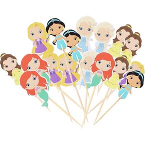 حلويات! Princess Cupcake Toppers District Cake Decorations Supplies Decor