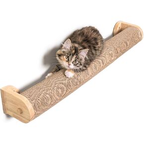 Floating Cat Shelf & Perch – Wall-Mounted Climbing Furniture for Cats - Moonbeam Path | Ascentials by FurHaven