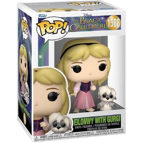 Funko Pop&Buddy: The Black Cauldron - Eilonwy and Gurgi with Gurgi - Collectable Vinyl Figure - Gift Idea - Official Merchandise - Toys for Kids & Adults - Cartoon/Animation Fans