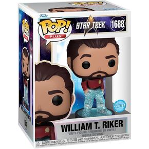 Funko Pop Plus: Star Trek Transporter - William T. Riker - Star Trek Generations - FINYL Figure القابل للتحصيل - فكرة الهدية - البضائع الرسمية - ألعاب للأطفال والكبار - عشاق الخيال العلمي