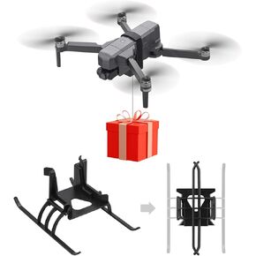 معدات الهبوط لـ Ruko F11 Pro/F11 GIM2 ، نظام الحمولة النافعة النافعة النافعة النافعة نقل تسليم النقل تسليم السطح Airdrop مع إطلاق الطعم لـ Ruko F11 GIM/F11 Pro/F24 Pro/F35/SJRC F11S الملحقات