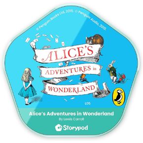 Storypod | Ladybird Audio Adventures: Alice’s Adventures in Wonderland | Token for The Storypod Audio Learning System | SEL Audio Learning & Interactive Fun