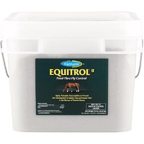 Farnam Equitrol II التحكم في التغذية للخيول ، مضافة عالية الأملاف ، دلو 20 رطلاً ، 320 يومًا من الحصان