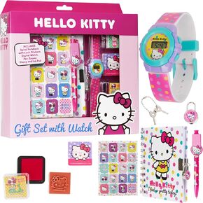 Hello Kitty Notebook ملحقات المراقبة الرقمية تعيين Kawaii Journal Notebook Diary
