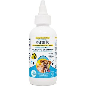 RADIUS ORALPRO+ PET PROBIOTIC WATERAL ADDIVATE (الأنزيمية) ، التركيز ، 4 أوقية