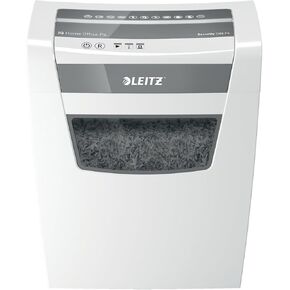 Leitz IQ Paper Shredder, 10 Sheet, Cross Cut, 6 Gallon Bin, P4 Security, Anti-Jam, Home Office (170003)