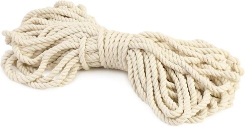 Macrame Cord 3mm*110Yards Natural Macrame Cotton Rope Beige Macrame Rope Soft Cotton Cord Macrame Supplies Craft Rope Macrame Yarn for Plant Hanger Wall Hanger Dreamcatcher (Beige) in Saudi Arabia
